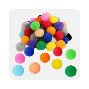 Craft pom poms