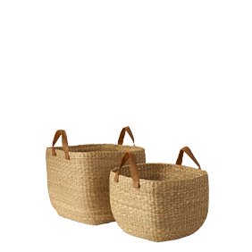 Shop storage baskets and bins.