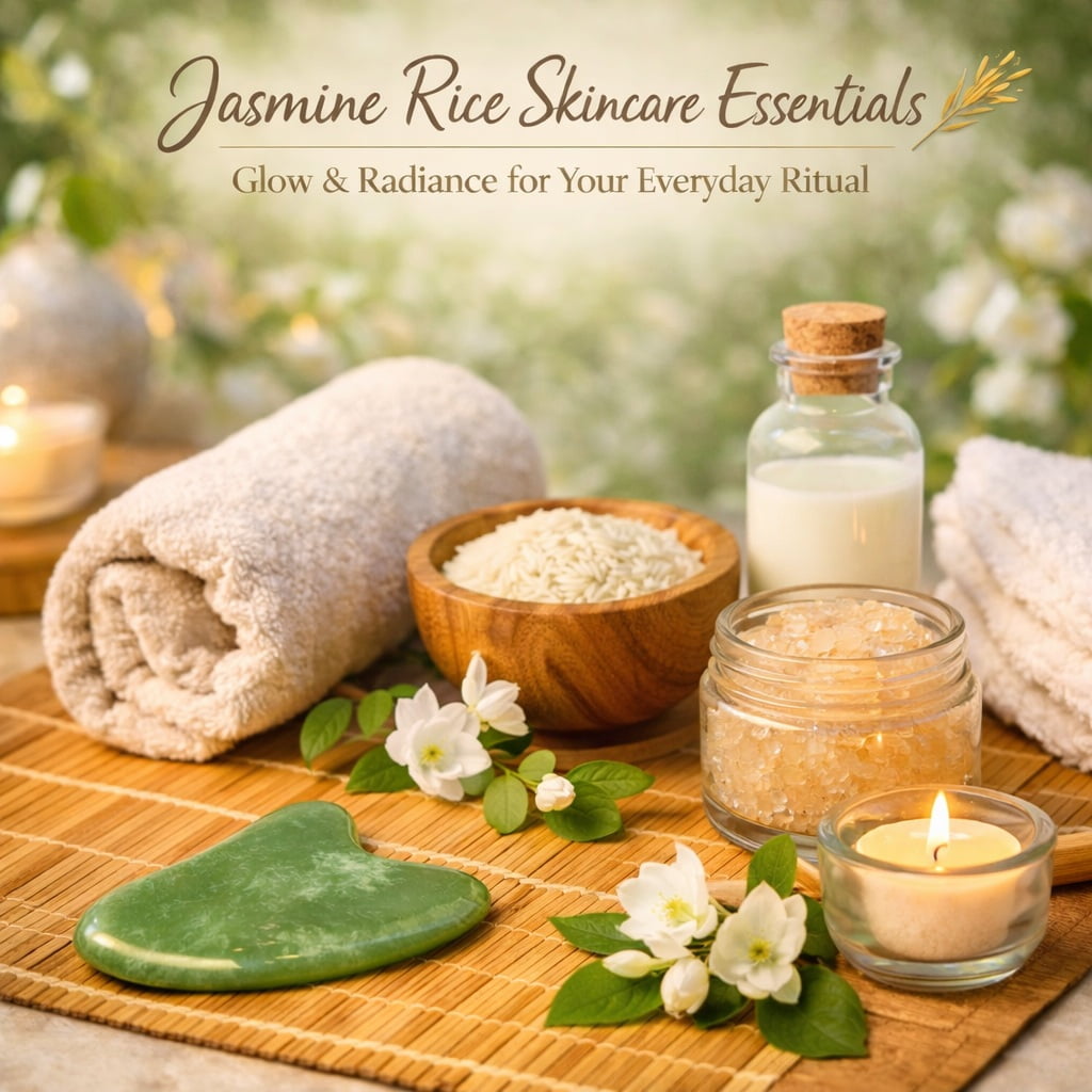Inspired by traditional beauty rituals, this Jasmine Rice skincare collection is all about gentle glow and everyday self-care. From cleansing and exfoliating to moisturizing and facial massage, these , Shop post, 