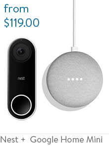 Nest + Google Home Mini Bundle 