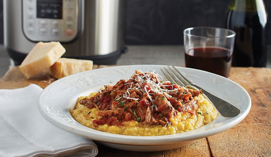 Instant Pot pork shoulder ragu recipe