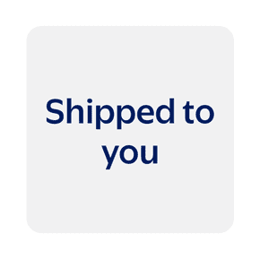Shipped to you