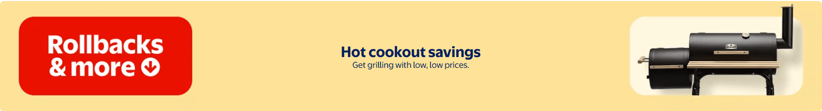 Outdoor Cooking Savings skinny banner