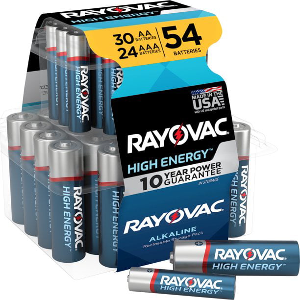 AA batteries value pack