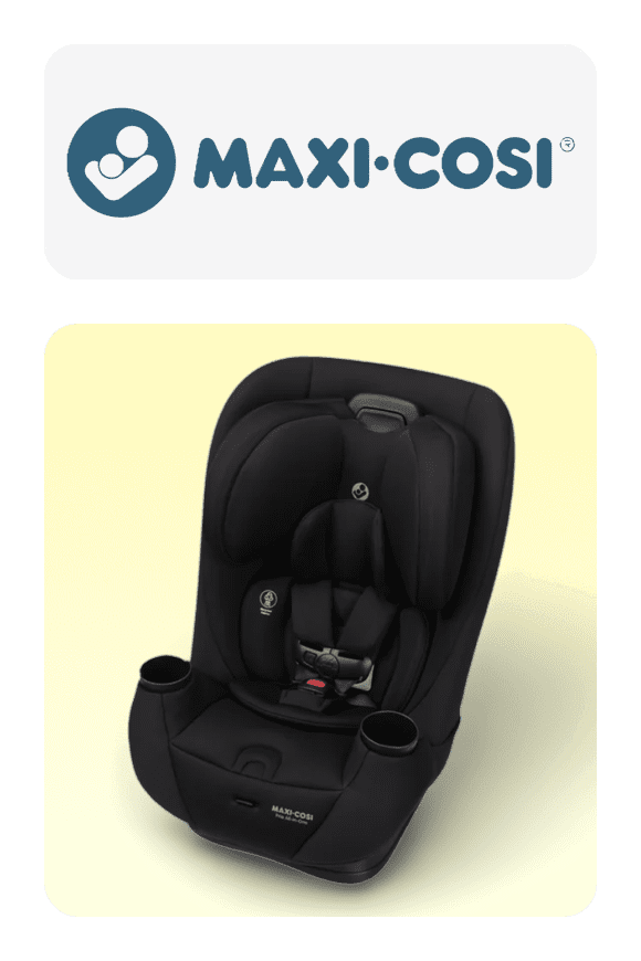 Image shows Maxi-Cosi Pria All-in-One Convertible Car Seat, Sea Storm Black