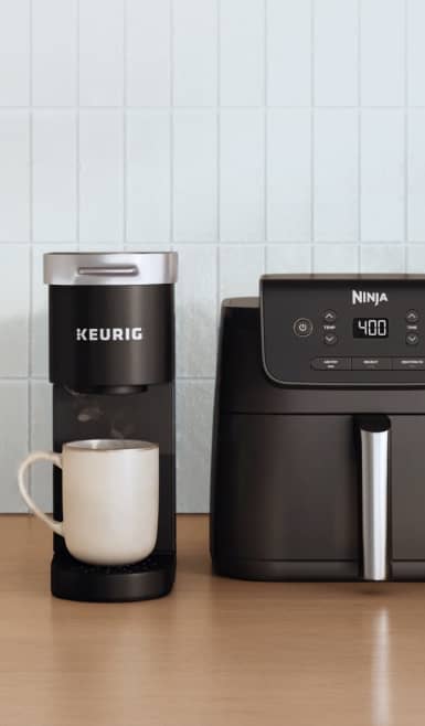 Keurig and Ninja air fryer.