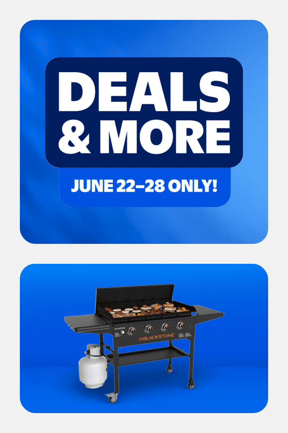 Image shows Blackstone Original Outdoor Griddle, 4-Burner 36" Flat Top Grill with Hard Cover, Black