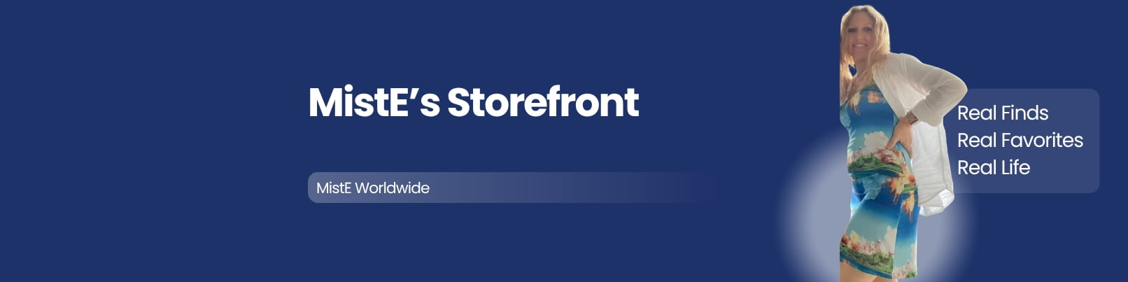 Storefront user uploaded banner.