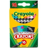 Construction Paper Crayons