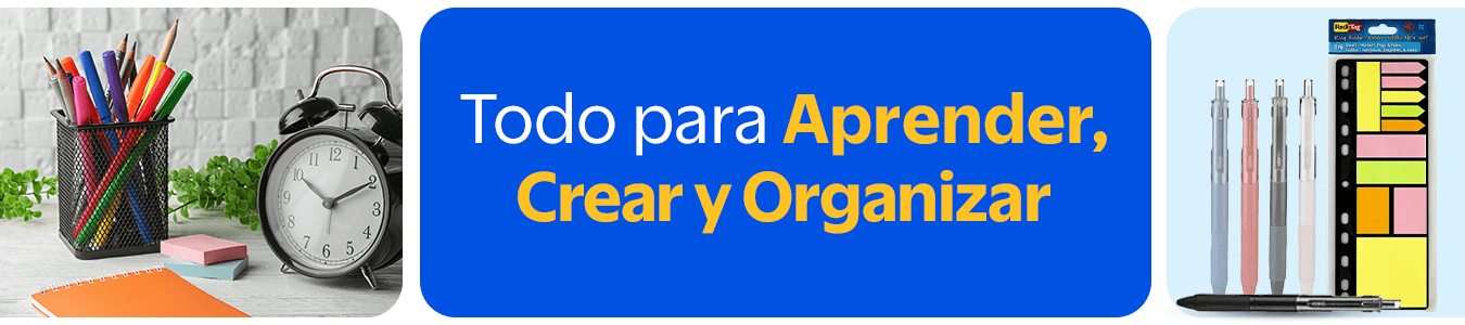 Todo para aprender, crear y organizar
