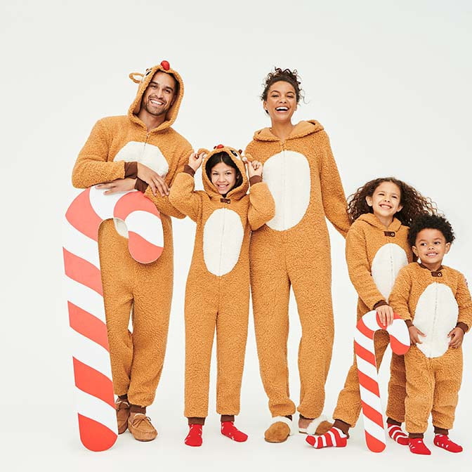 Family Christmas Pajamas Walmart Com