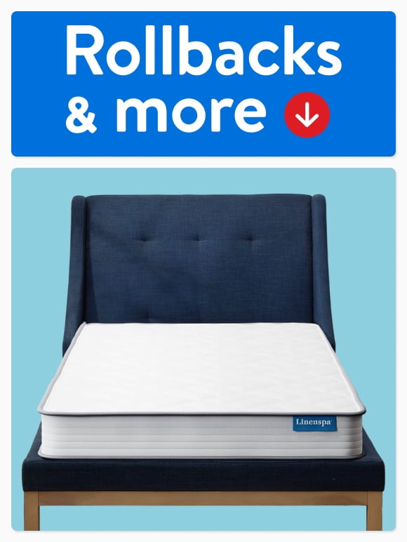 Memorial Day savings Rest easy with a new mattress, starting at $65