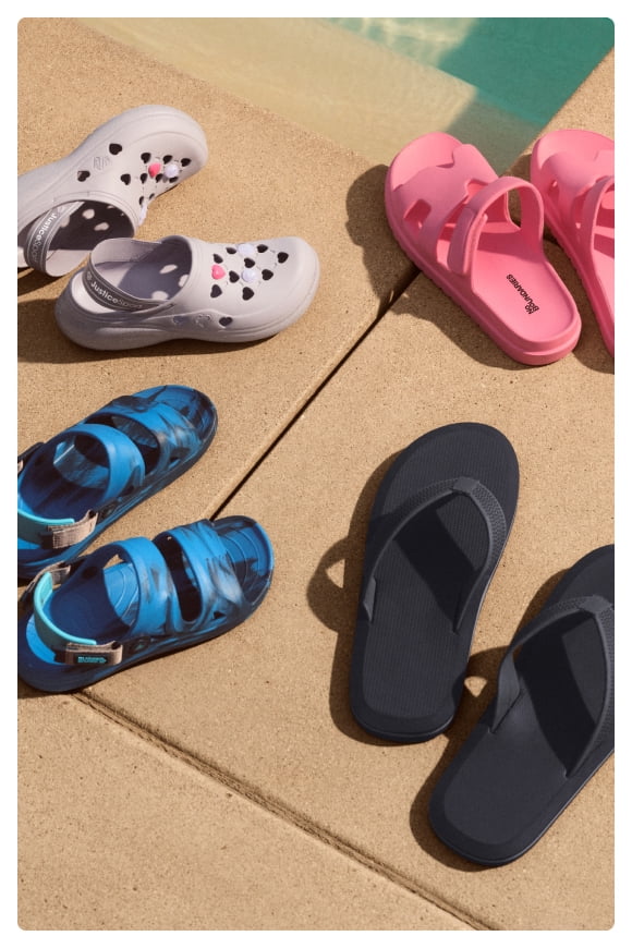 New sandals for all