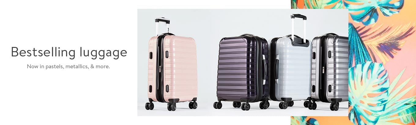 walmart luggage prices