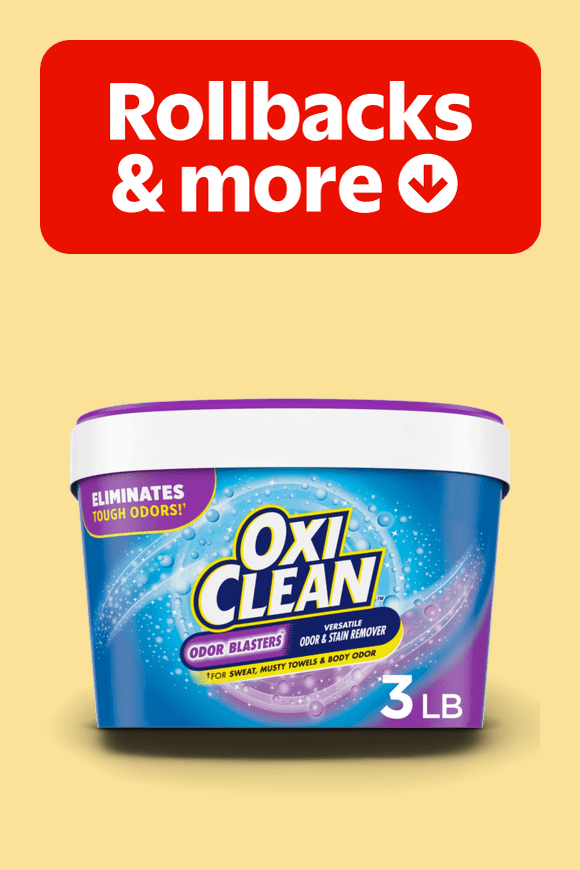 Image shows OxiClean Odor Blasters Versatile Home and Laundry Stain Remover Powder, 3 lb