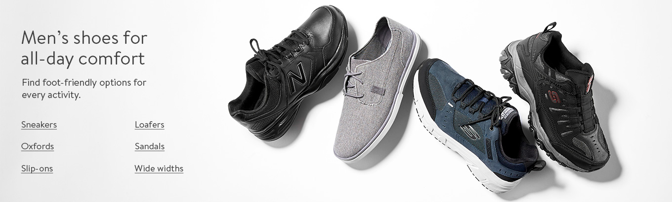 walmart mens extra wide shoes