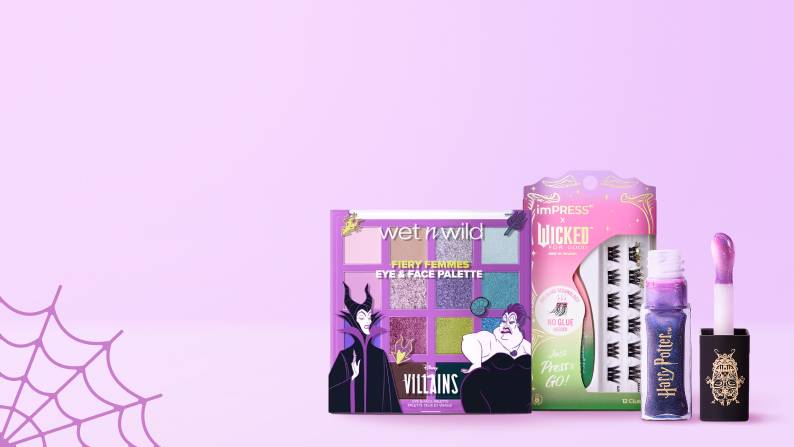 Image of various character-themed makeup is shown.