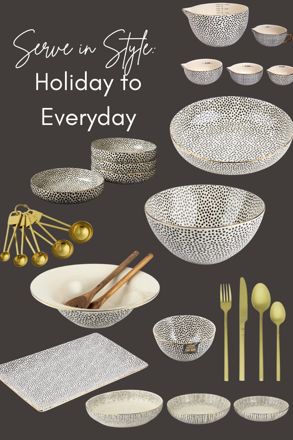 Make every meal feel like an occasion.
Whether you're setting the table for holiday guests or just adding a little flair to your everyday, these stylish serving pieces check all the boxes: beautiful, , Shop post,