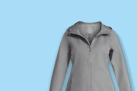 Image shows Time and Tru Women's and Women's Plus Rain Jacket