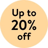 up to 20%