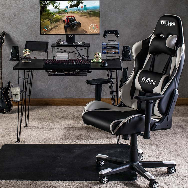 office desk with chair