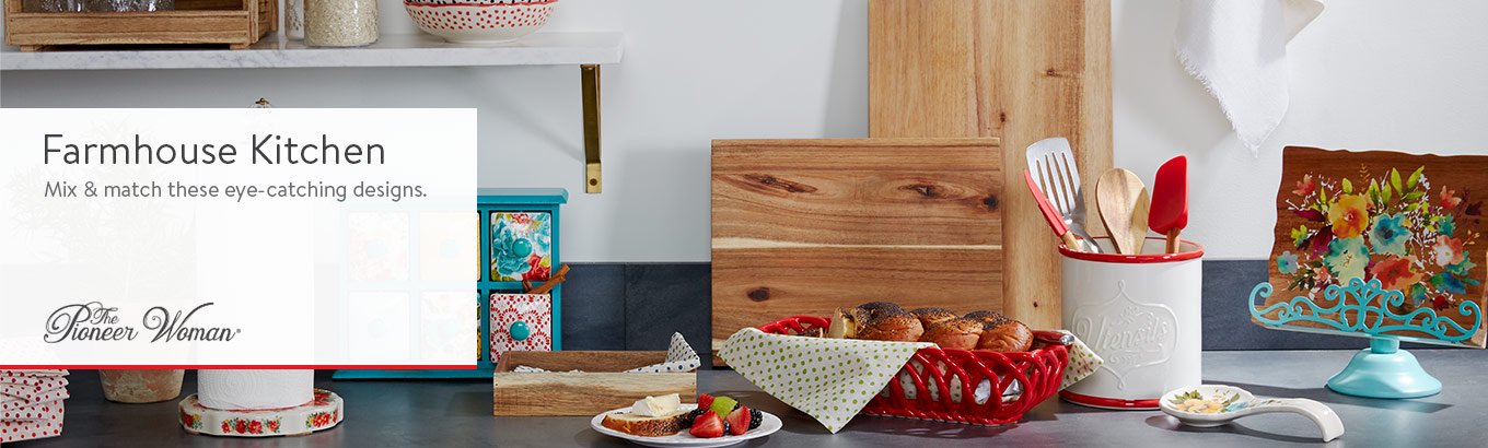 The Pioneer Woman Storage Organization Walmart Com