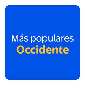 Más populares Occidente