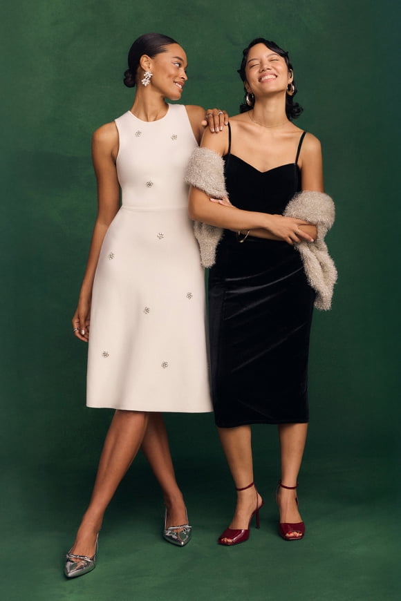 Holiday party looks, from $7