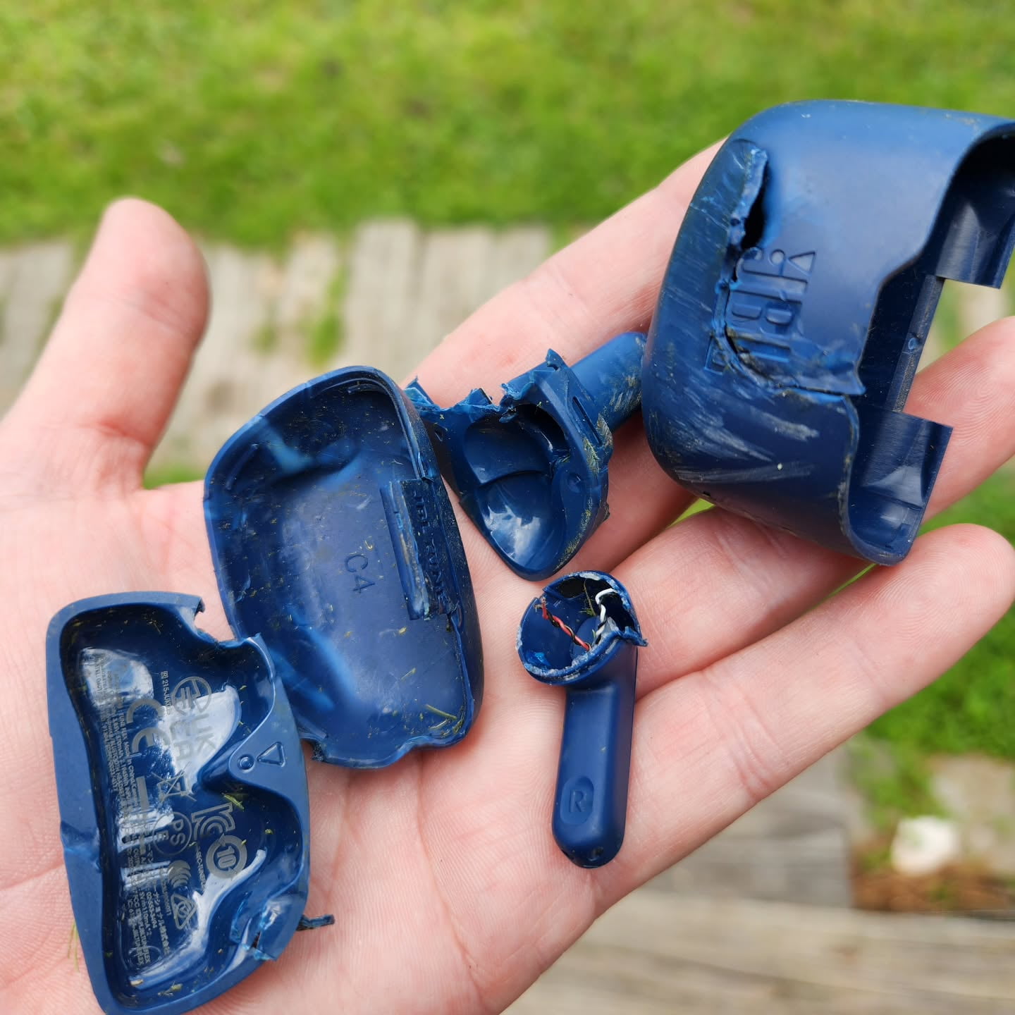 Sometimes disasters happen and you need to replace your emotional support earbuds! My favorites are the JBL Tune Noise Cancelling earbuds in blue. Now if only they came with a warranty against myself!, Shop post,