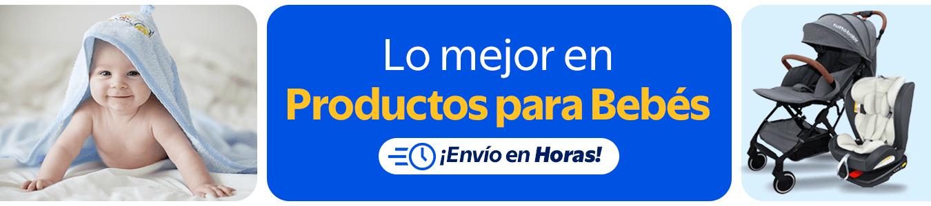 Lo mejor en Productos para Bebés ¡Envío en Horas!