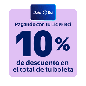 10% descuento Lider Bci Cyber
