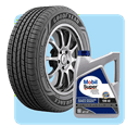 Oferta en llanta y lubricante
