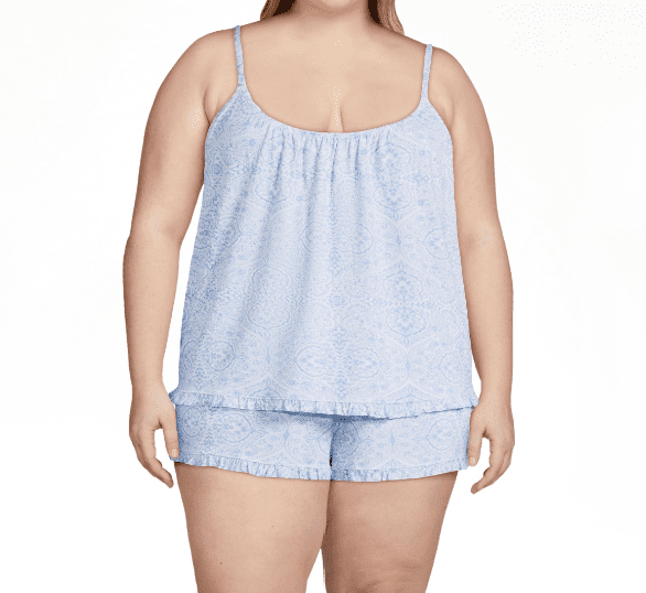 Vanity Fair Plus Size Nightgowns in Womens Plus Pajamas Loungewear Walmart