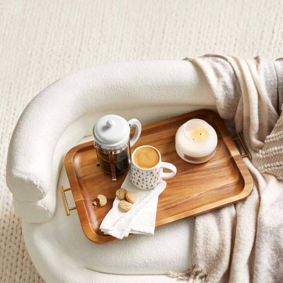 Home-X Mug Warmer, Desktop Heated Coffee & Tea - Candle & Wax Warmer  (Silver Finish) - Yahoo Shopping