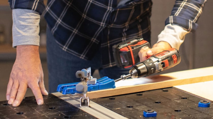 Walmart drills in store shop