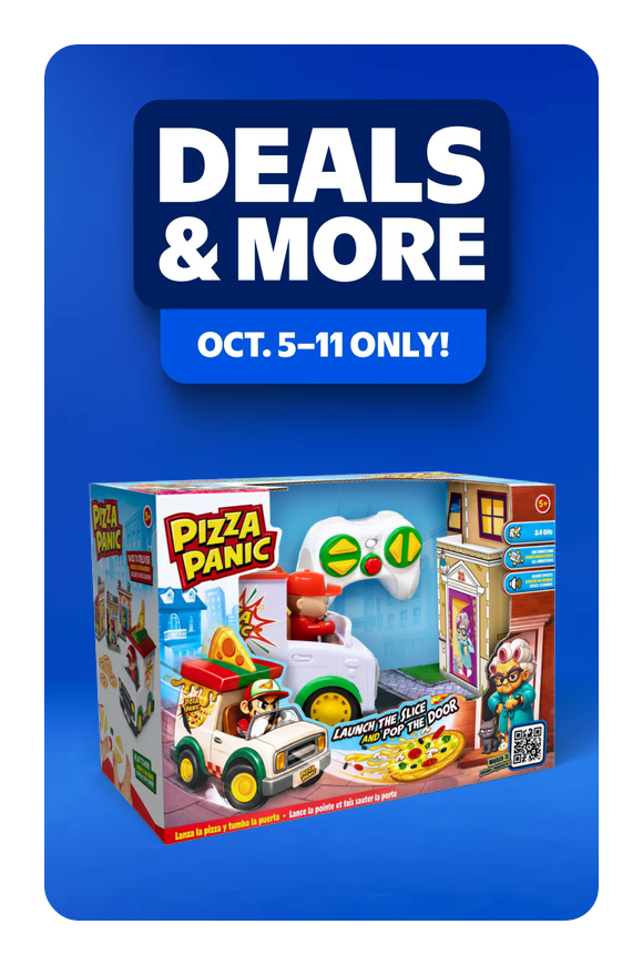 Image shows TigerHead Toys - Pizza Panic! The Remote Control Delivery Van. Hilarious Pizza-Launching Action For Kids Ages 5+