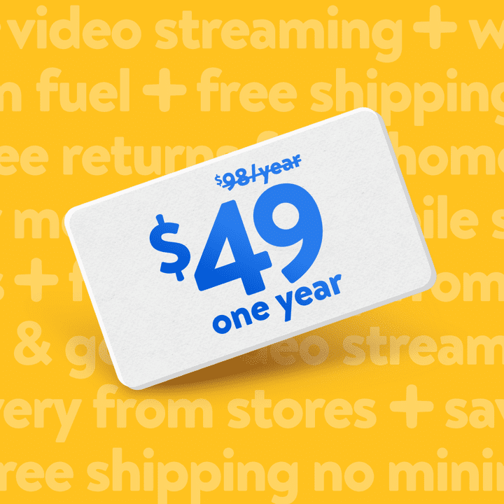 Walmart Plus 1-Year (12 Months) Membership only .00: eDeal Info
