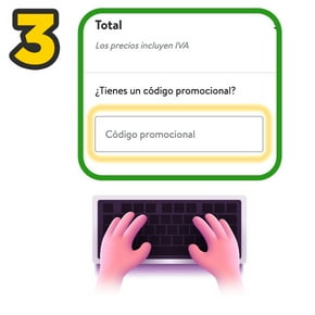 Ingresa el código correspondiente