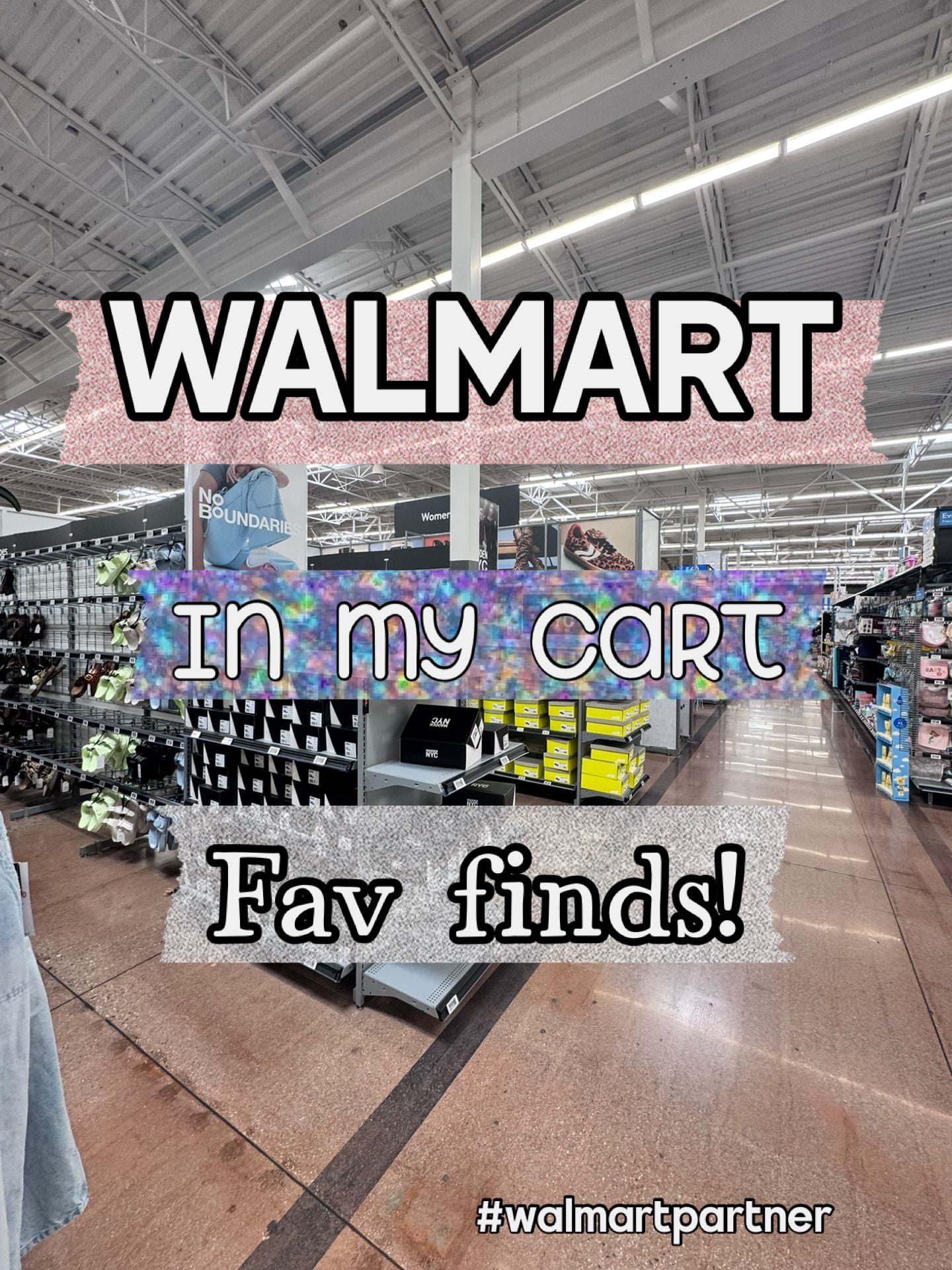 New fav items at Walmart!, Shop post, 