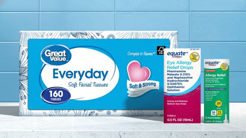 Stock your allergy relief kit