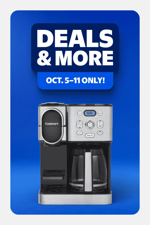 Image shows Cuisinart Coffee Center® 2-in-1 Coffee Maker