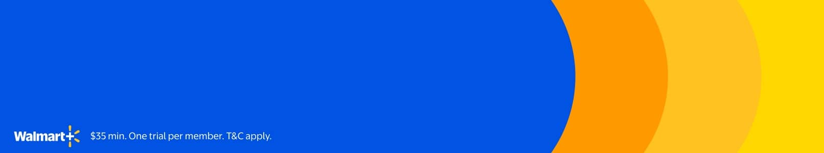 Thirty-five dollar minimum. One trial per member. T and C apply.