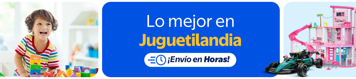 Lo mejor en Juguetilandia ¡Envío en Horas!