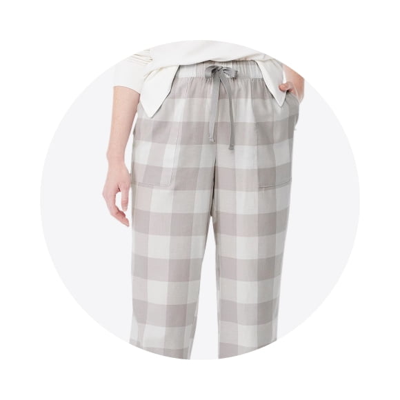Simply Vera Vera Wang White Pajama Pants for Women