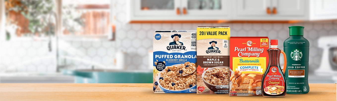 Quaker breakfast shop flats walmart
