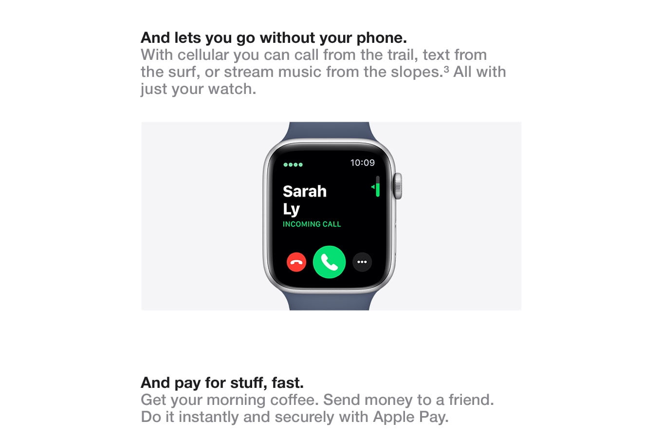 can you run without your phone with apple watch