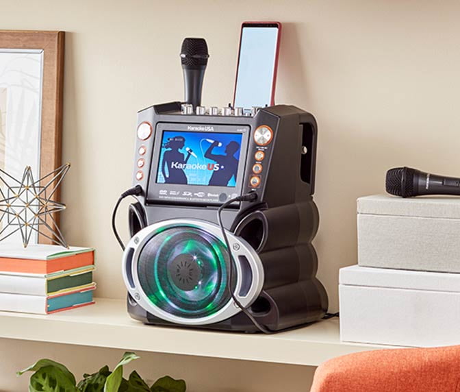 karaoke speaker walmart