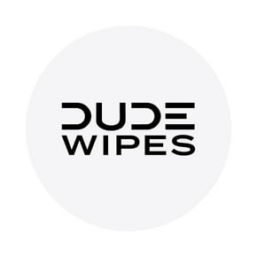 The DUDE Wipes logo is visible.