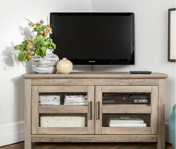 Tv Stands Entertainment Centers Com Corner Media Stands Tuck Your Tv Into The To Make Room For All