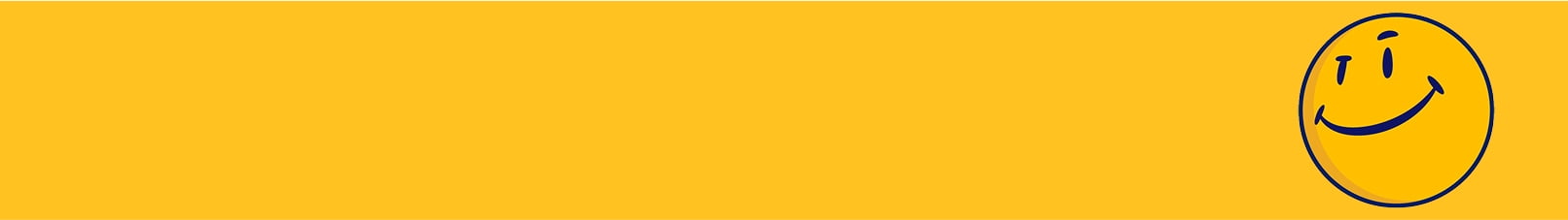 Image of Sparky smiley face on yellow background. Sparky gets smarter every day. Stay tuned! Sparky’s always learning new ways to help you shop.